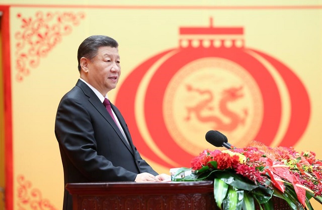 Xi extends Spring Festival greetings to all Chinese
